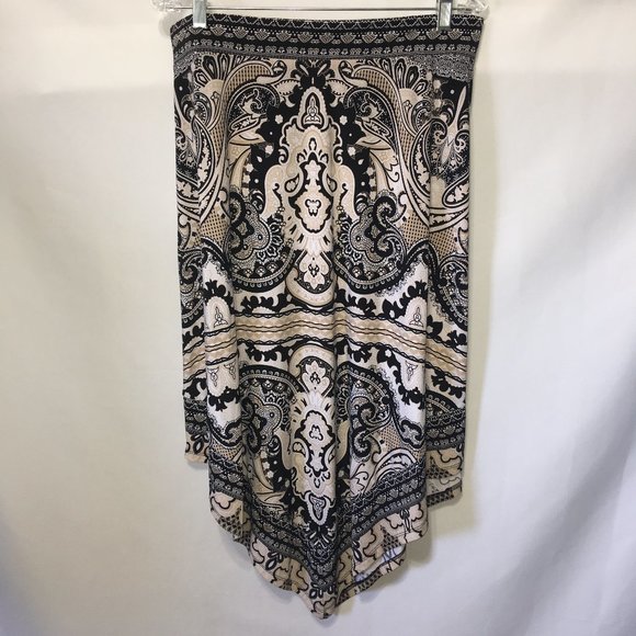 INC International Concepts asymmetrical skirt - Picture 4 of 8